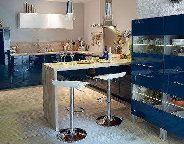 Plan de travail bar cuisine castorama