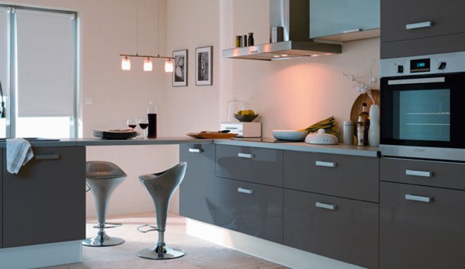Couleur meuble cuisine gris