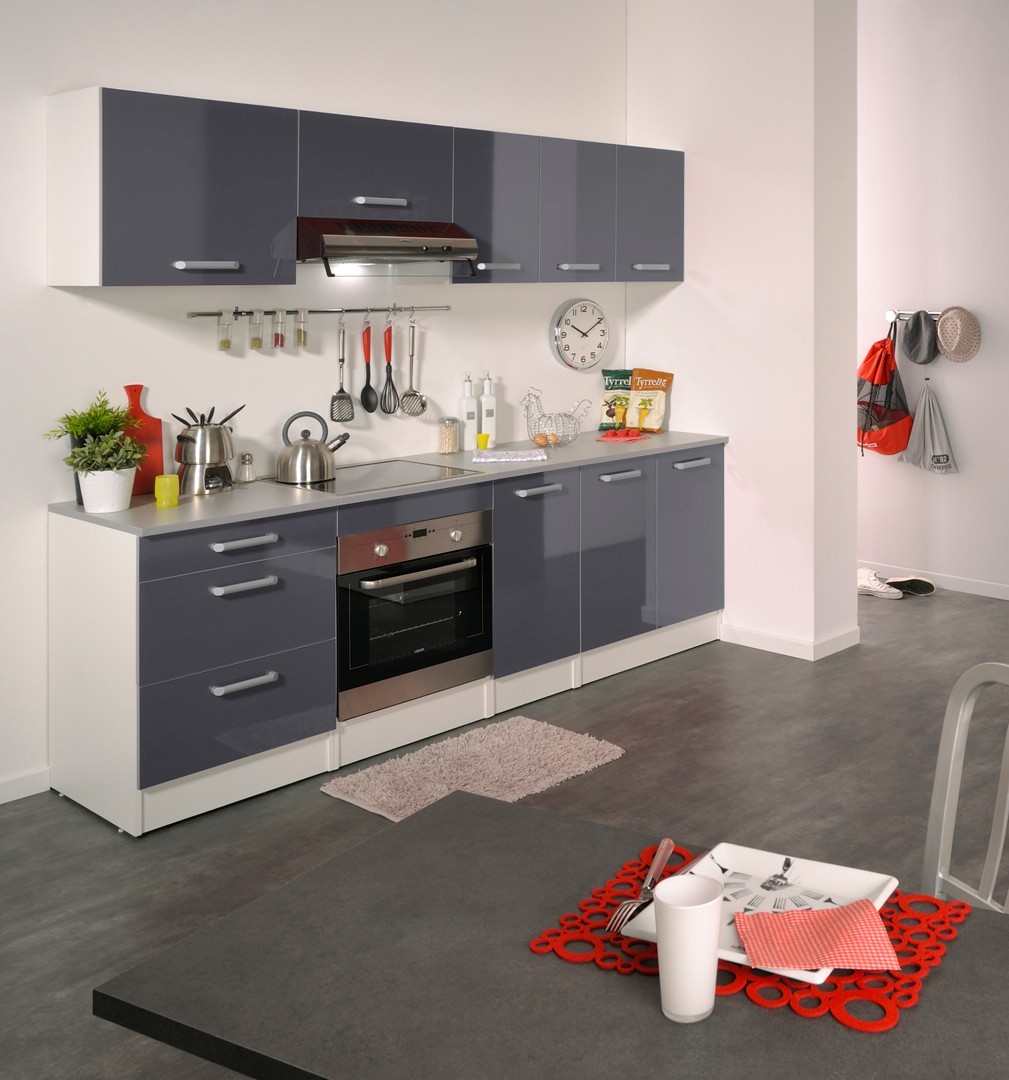Meuble haut de cuisine jaune