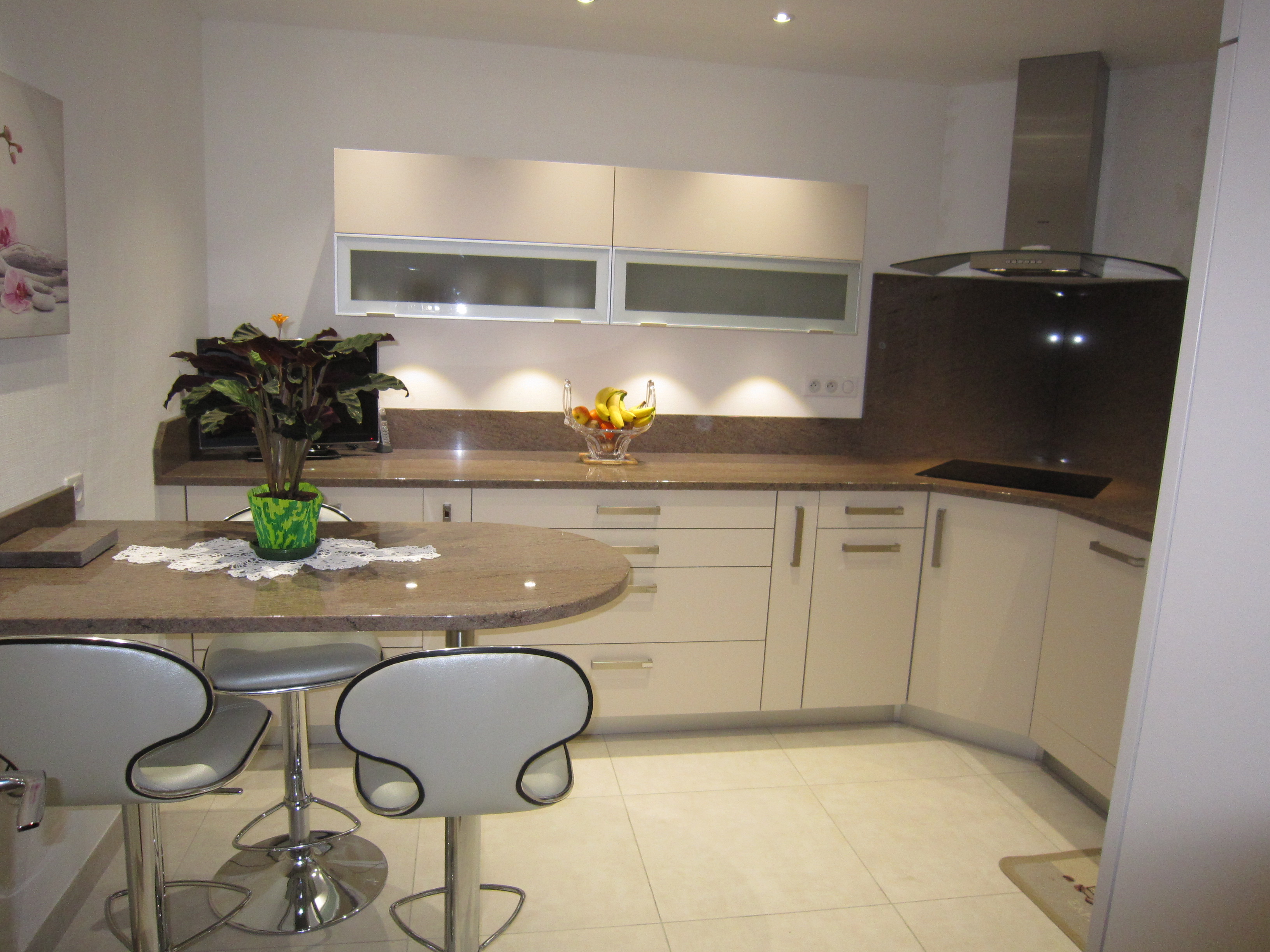Modele cuisine en peinture
