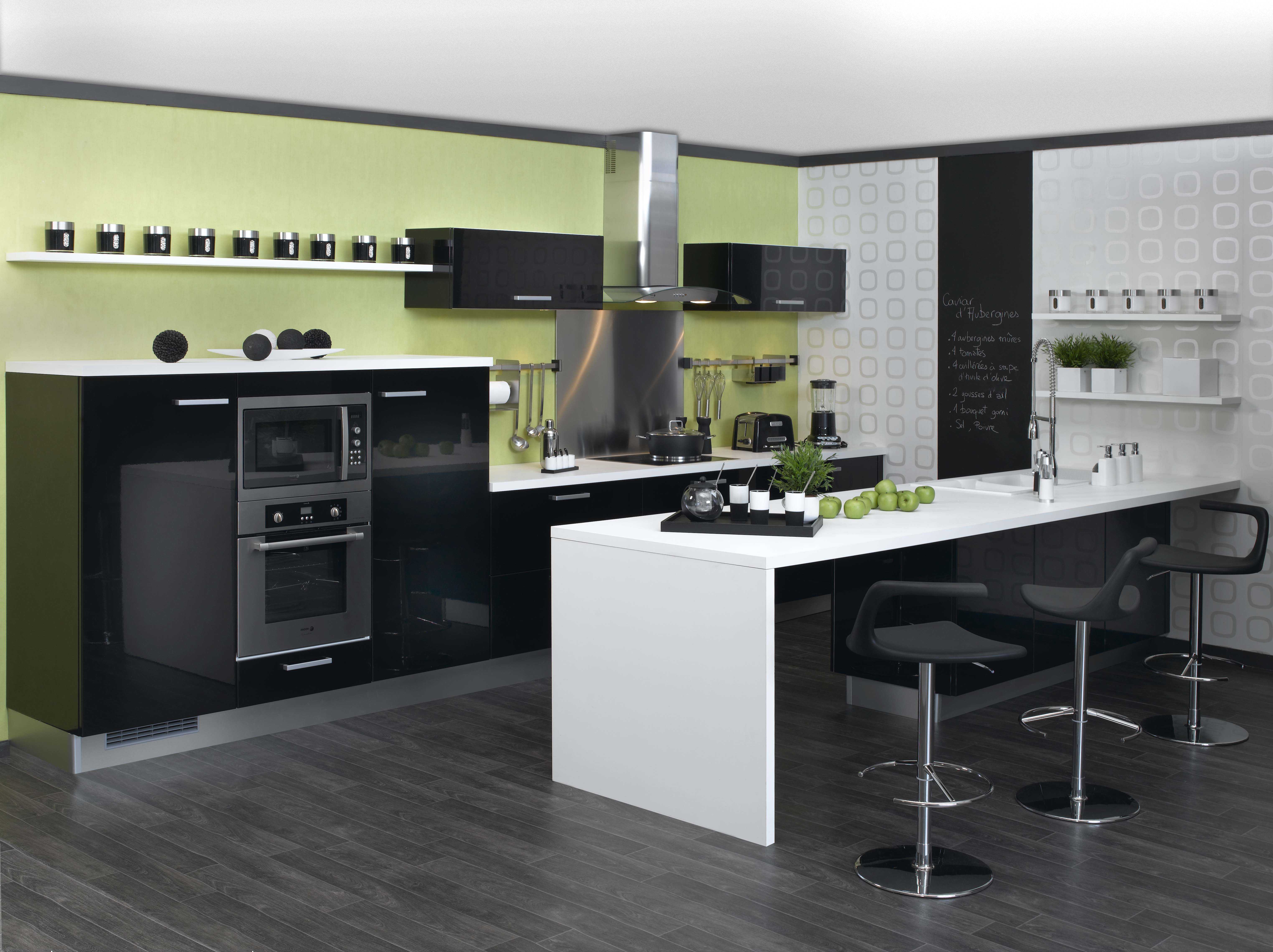 Meuble haut cuisine wenge