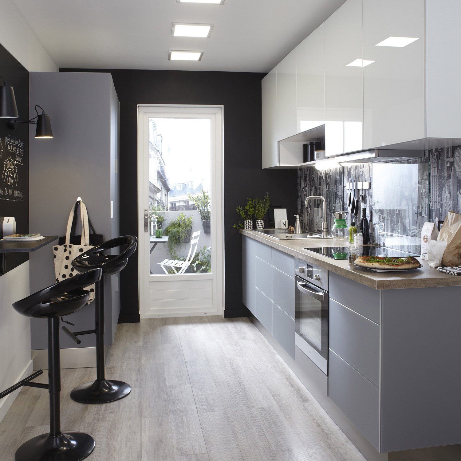 Cuisine leroy merlin modele neige