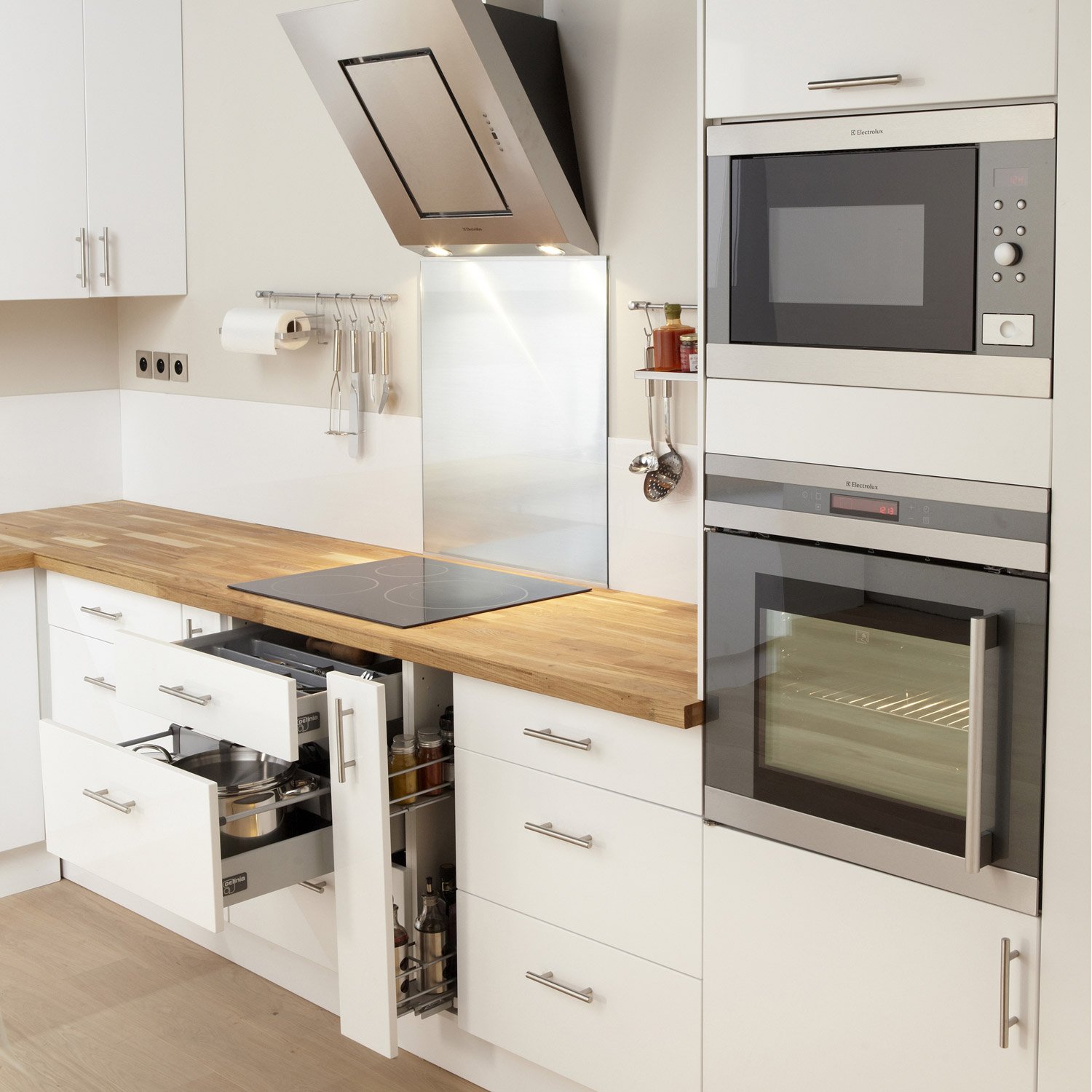 Fixation meuble haut cuisine delinia