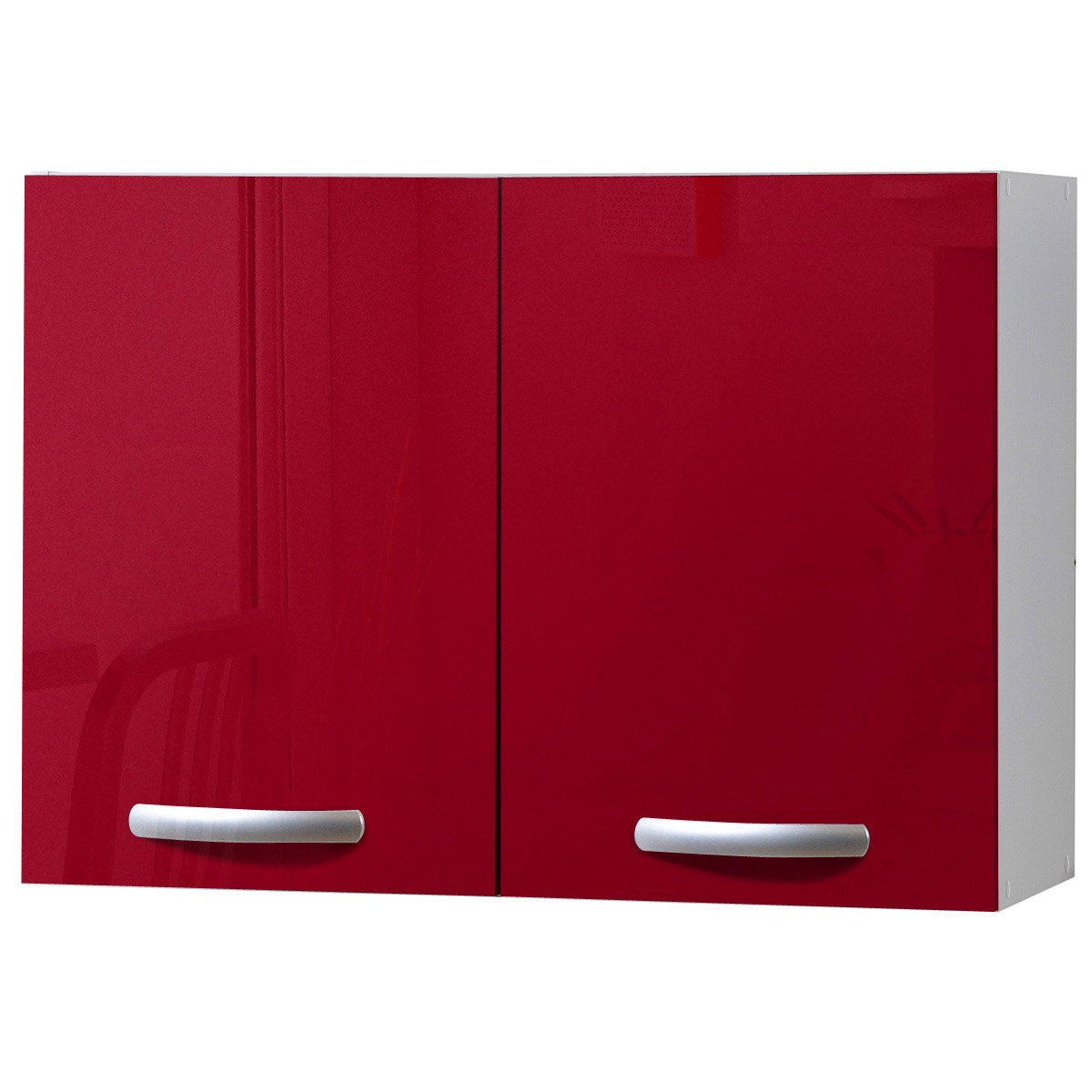 Porte meuble de cuisine rouge