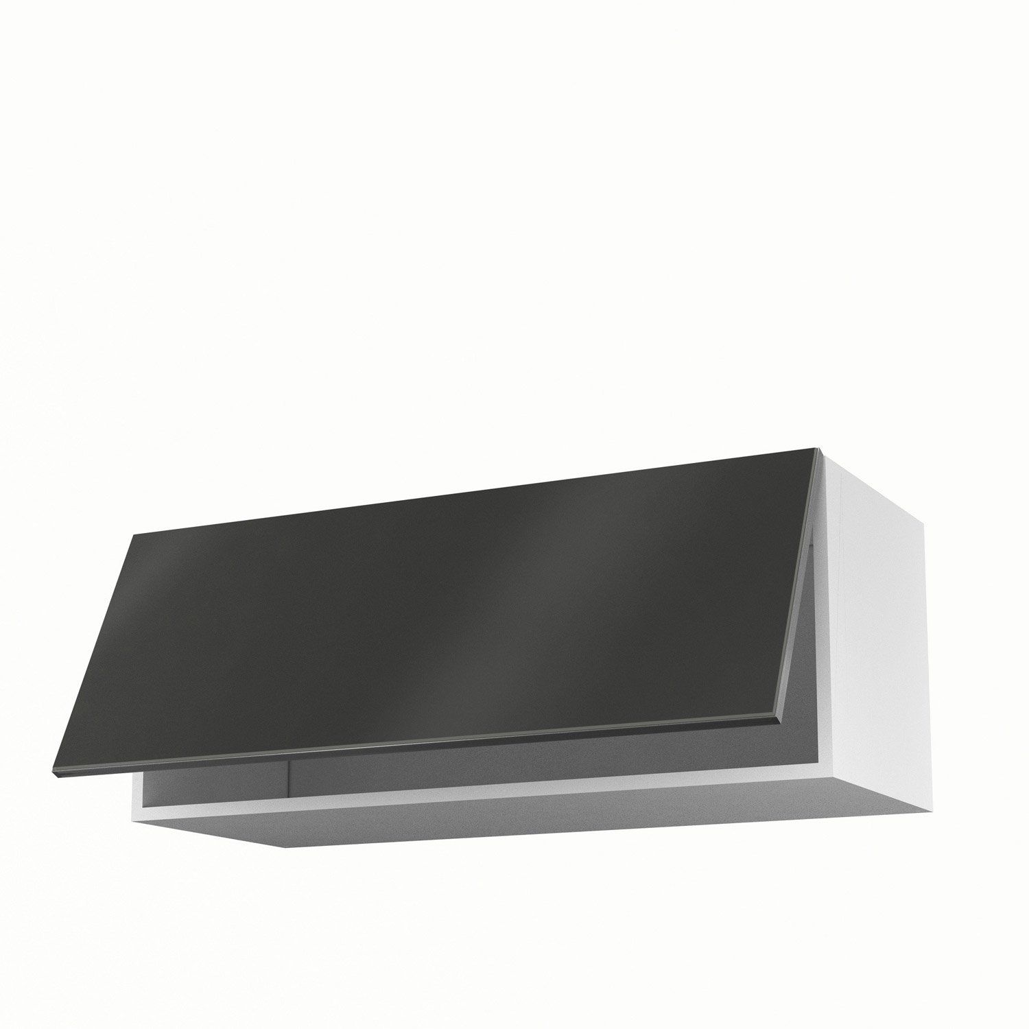 Meuble haut cuisine gris