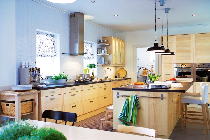 Plan de meuble de cuisine en bois