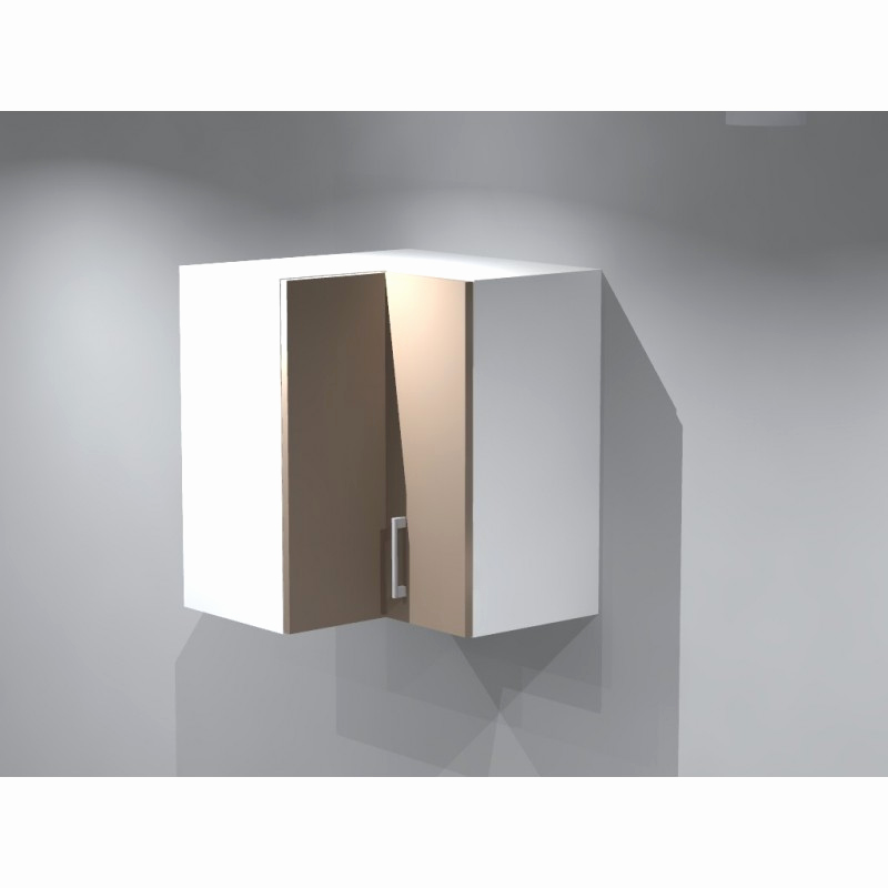 Meuble haut de cuisine en angle