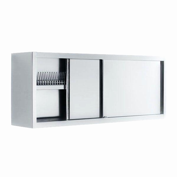 Meuble haut cuisine inox