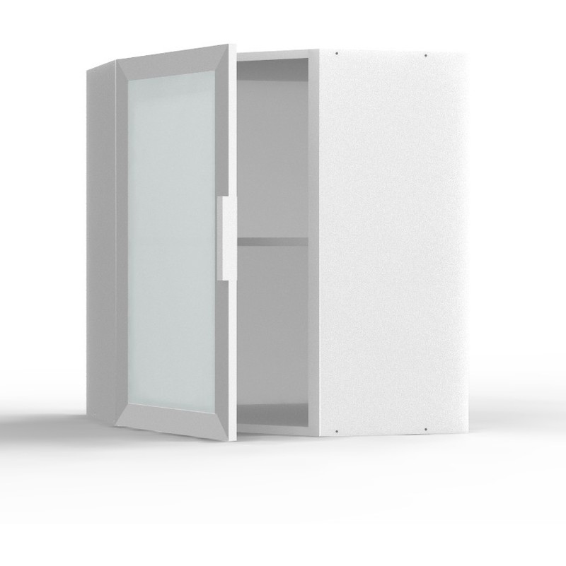 Meuble haut de cuisine d'angle