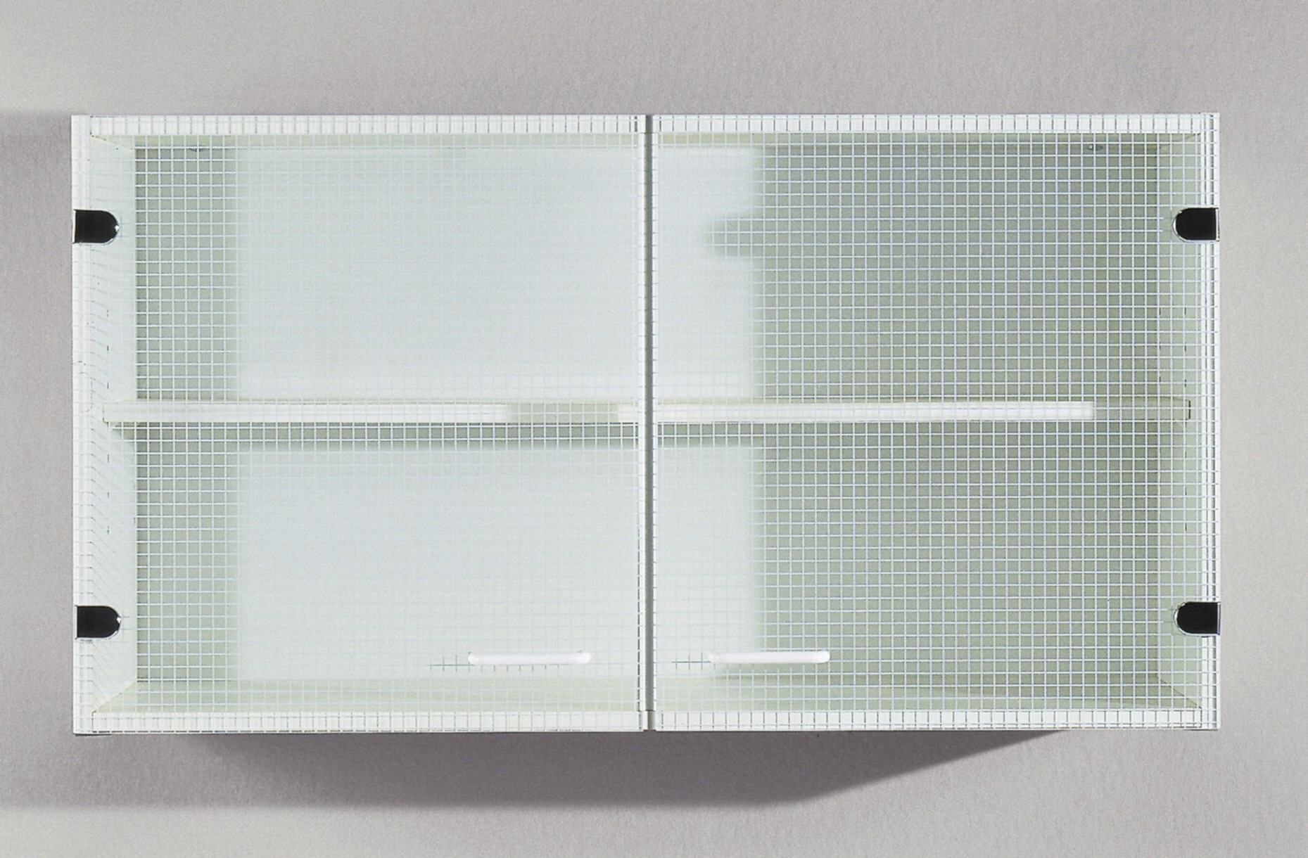 Meuble haut de cuisine transparent
