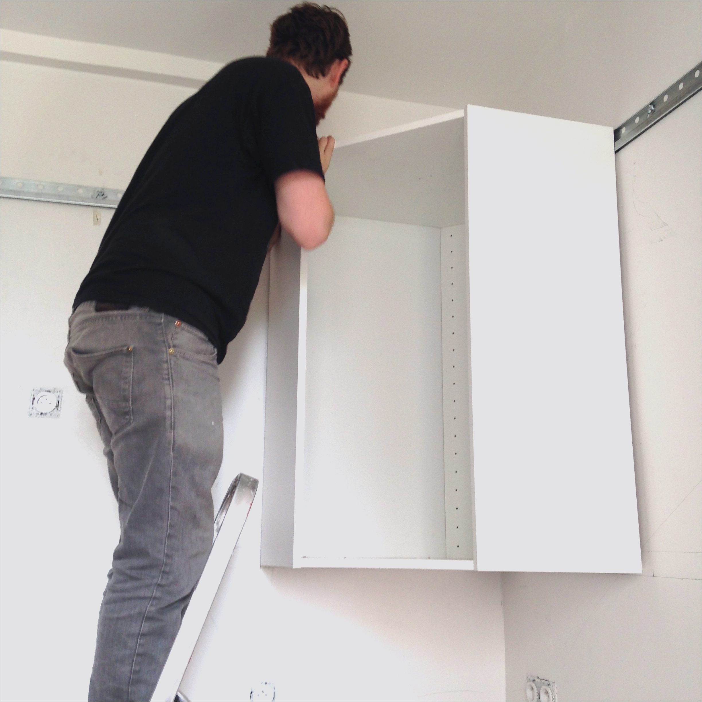 Meuble haut hotte ikea