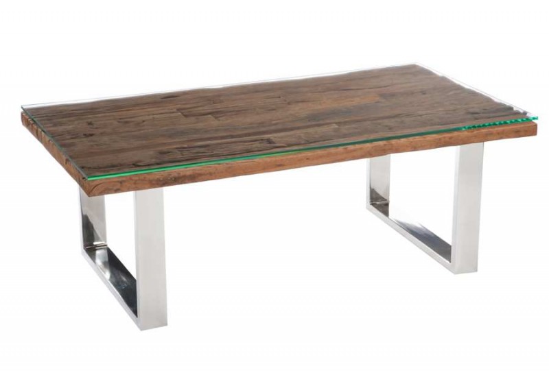 Table basse design nature