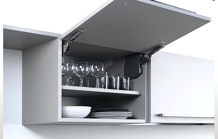 Meuble haut cuisine vitrée castorama