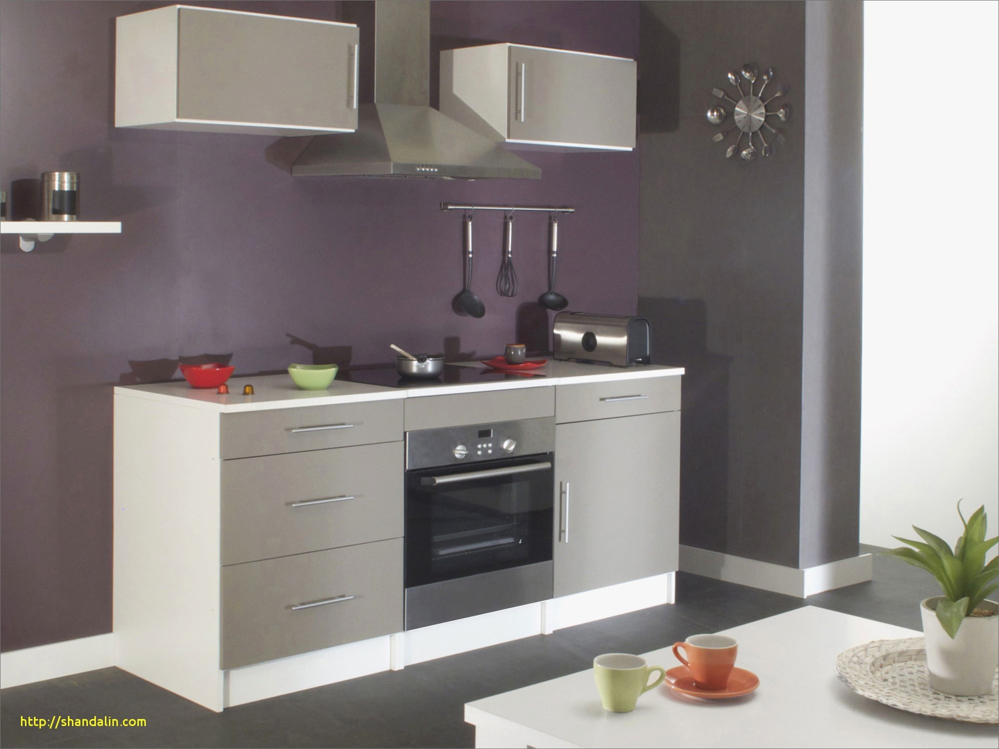 Meuble haut cuisine darty