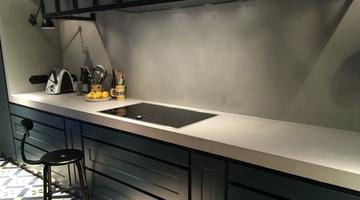 Plan de travail en béton pour cuisine