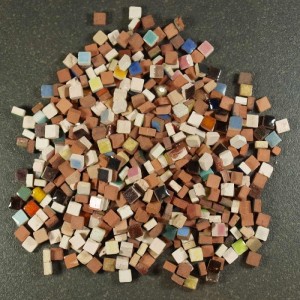 Carrelage mosaique terre cuite