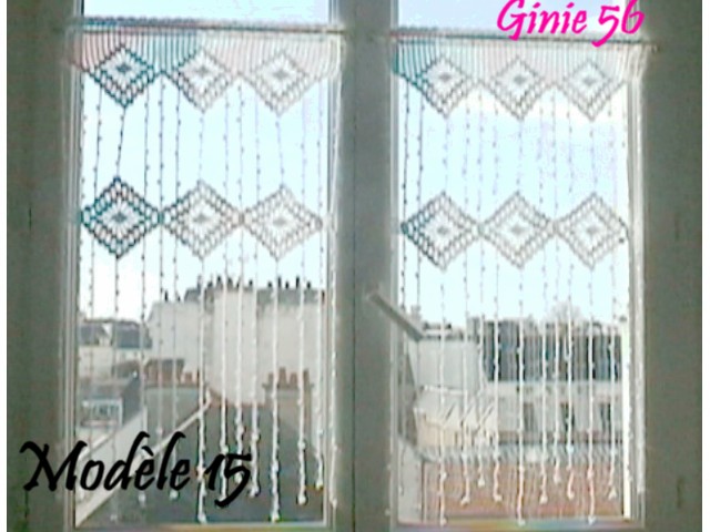 Modele de rideau crochet gratuit