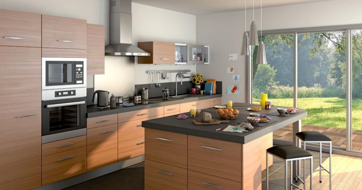 Modele cuisine ilot central ikea