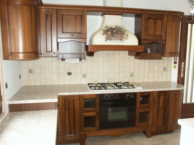 Plan travail cuisine rustique