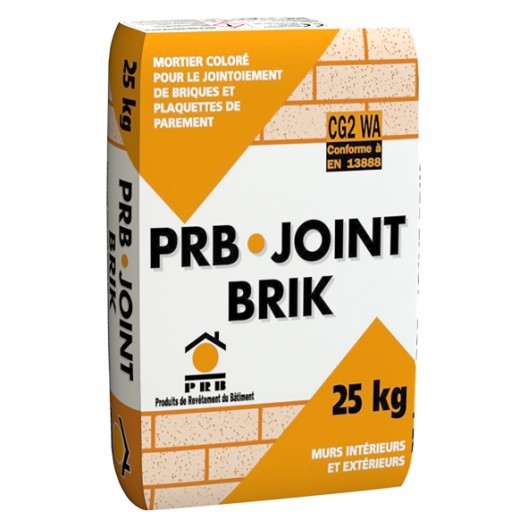 Joint carrelage couleur brique