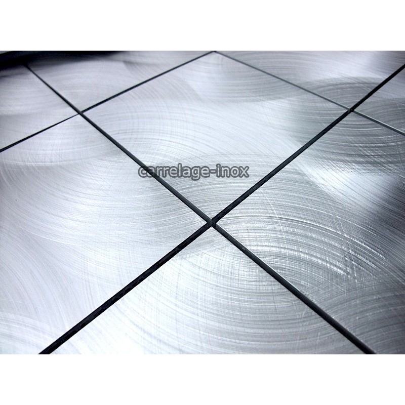 Carrelage mosaique aluminium