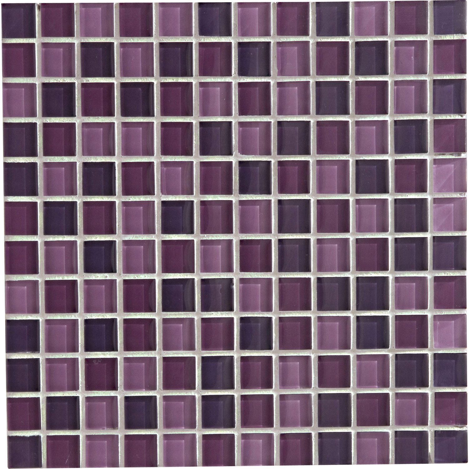 Carrelage mosaique mauve