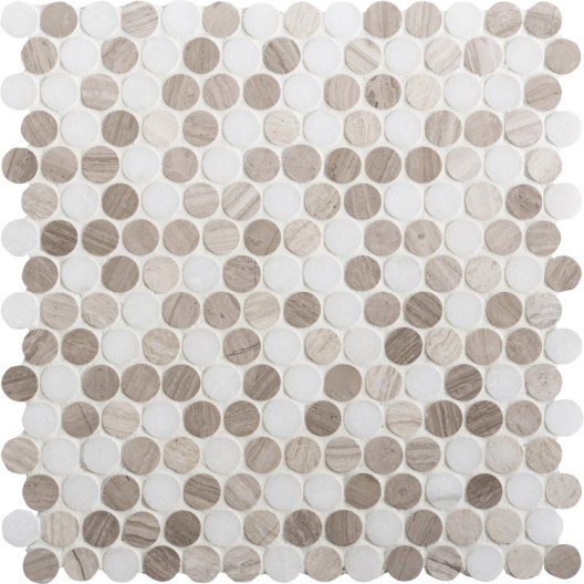 Carrelage mosaique pastille
