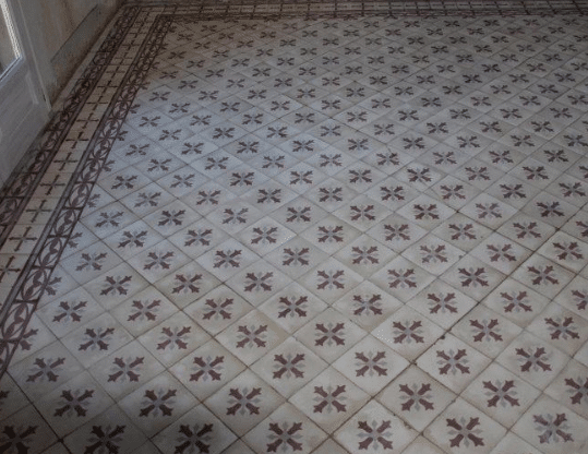 Laver carrelage ancien