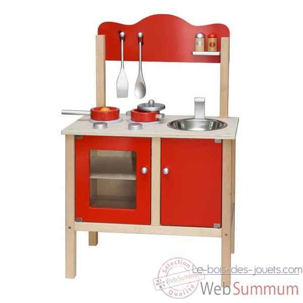 Plan cuisine en bois jouet