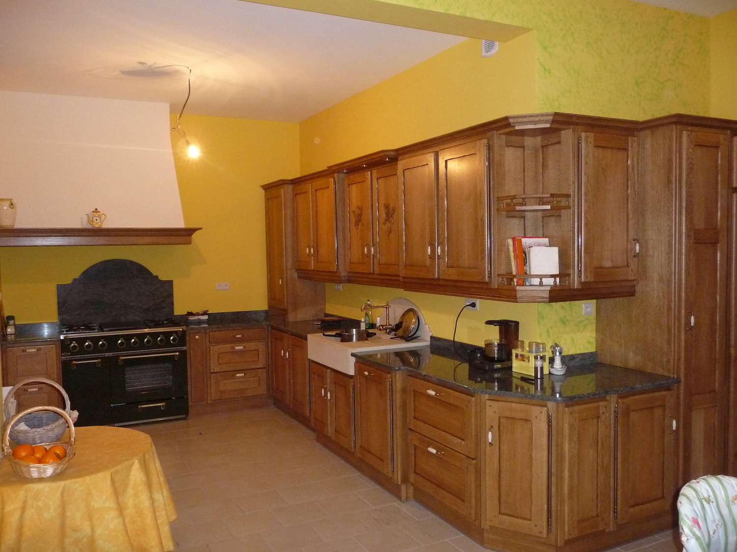 Modele cuisine rustique provencale