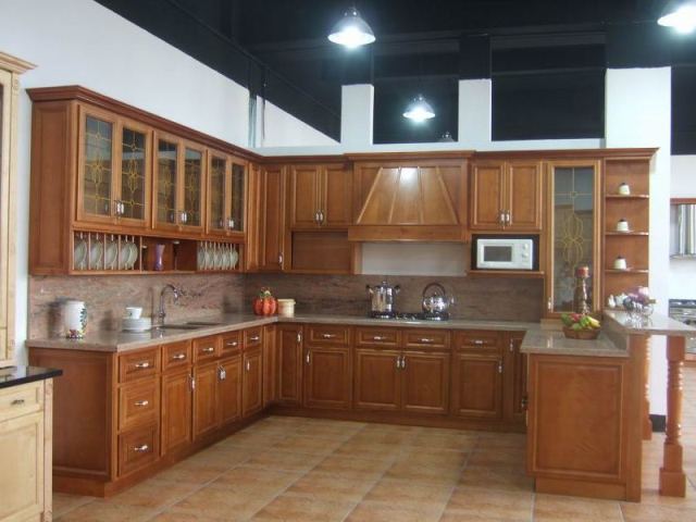 Modele de placard de cuisine en bois