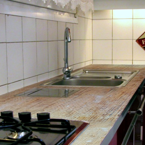 Refaire plan de travail cuisine en resine