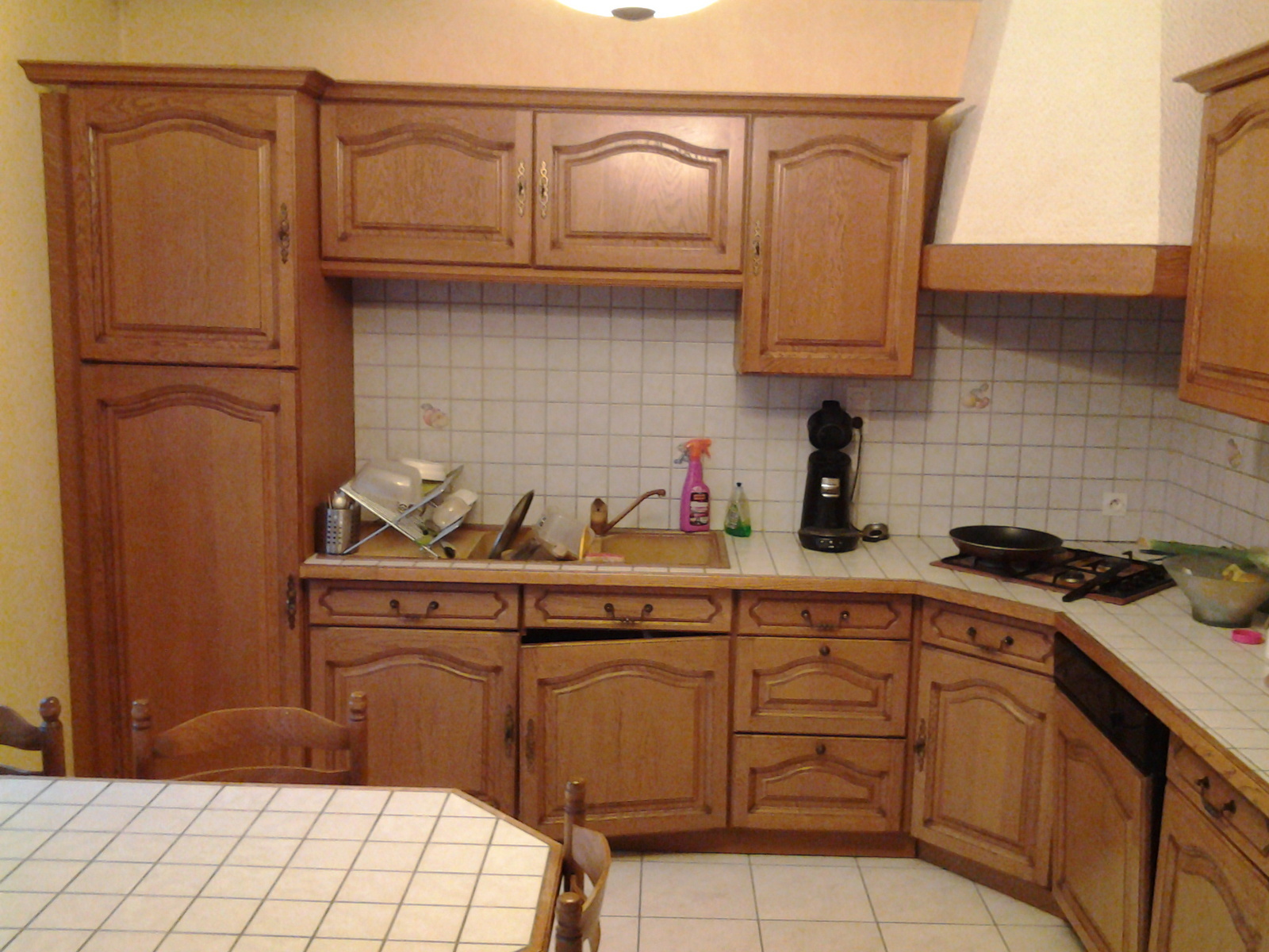 Peinture pour plan de travail en bois cuisine