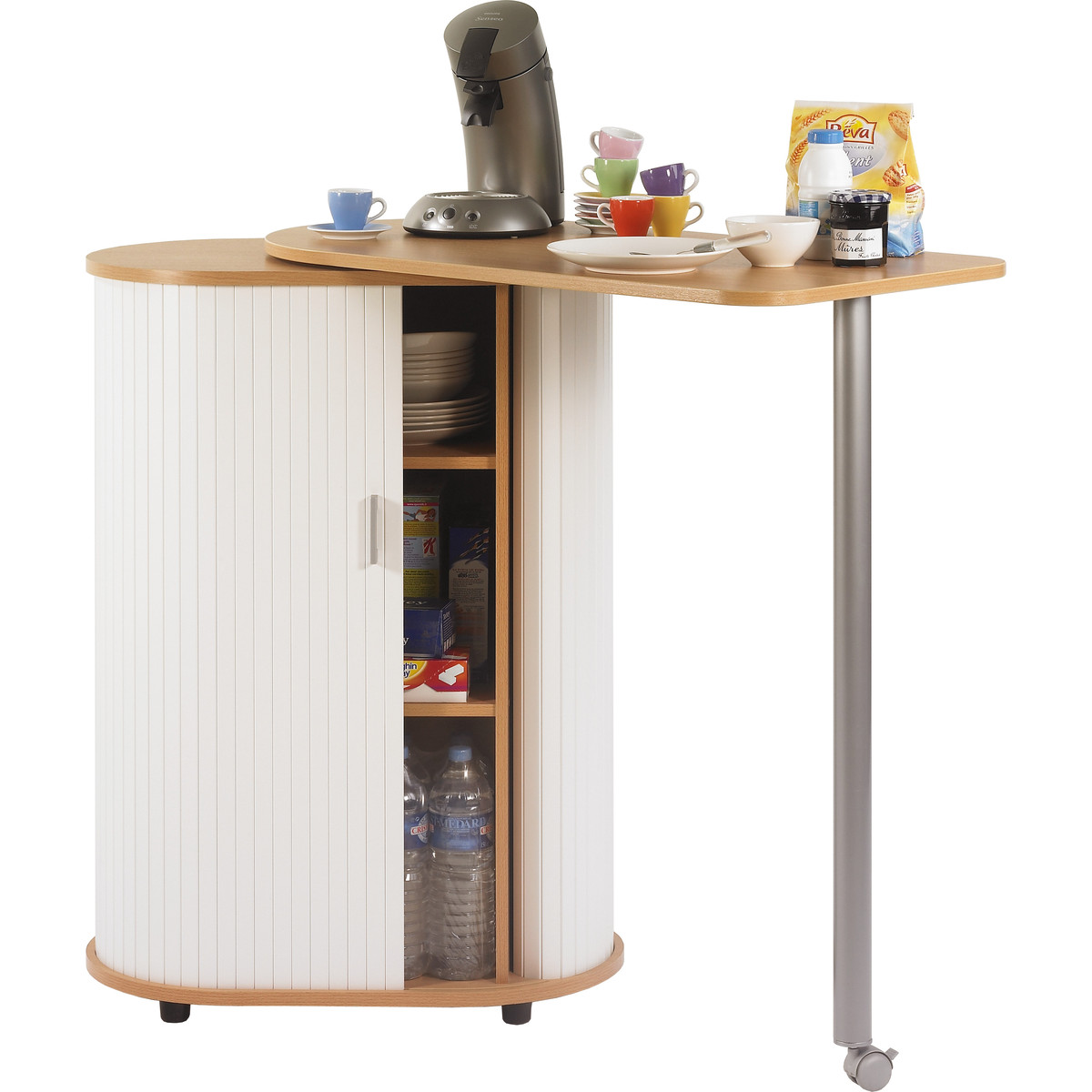 Table bar avec rangement ikea