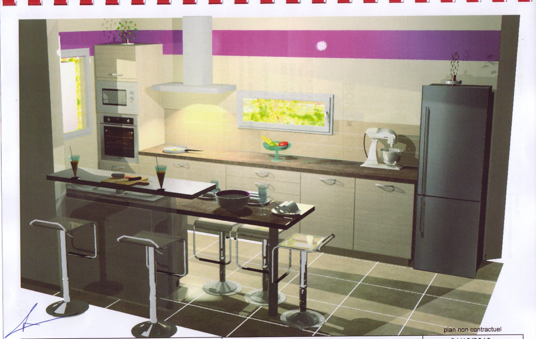 Modele de cuisine en palette