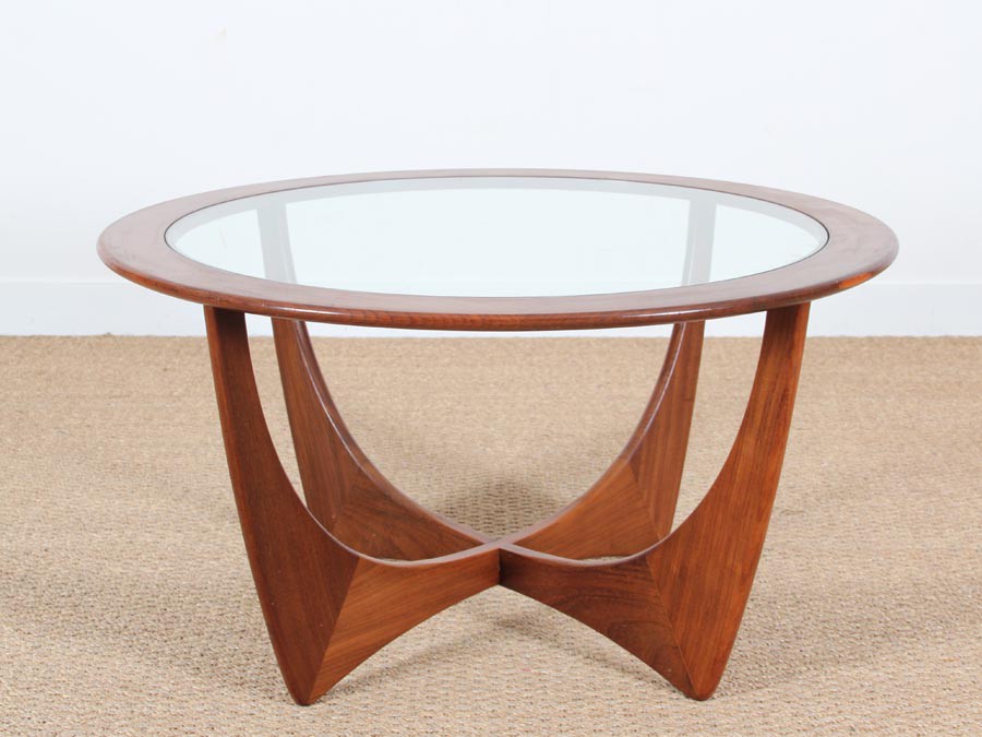 Table basse scandinave verre