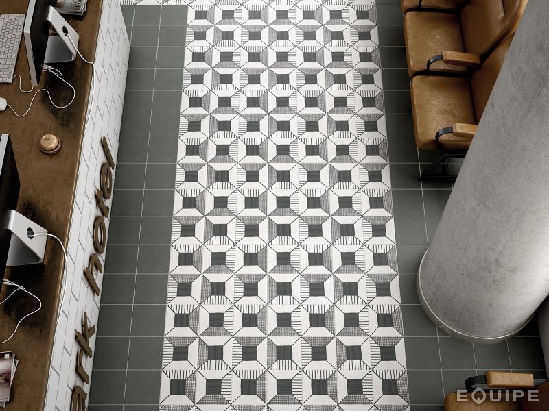 Carrelage sol art deco