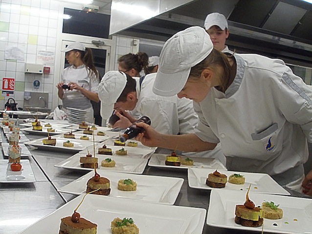 Plan d'une cuisine pédagogique