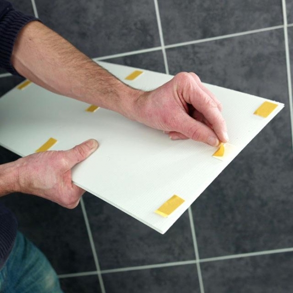 Carrelage adhésif mural castorama
