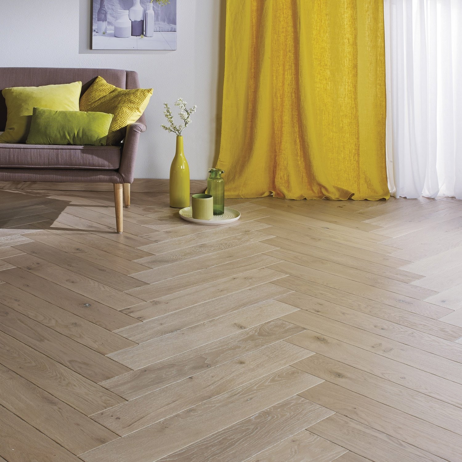 Carrelage parquet chene clair