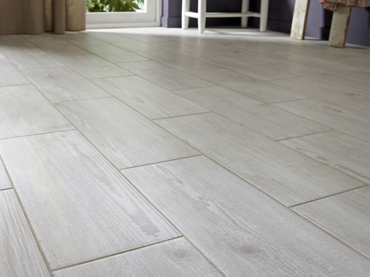 Carrelage imitation parquet jaune