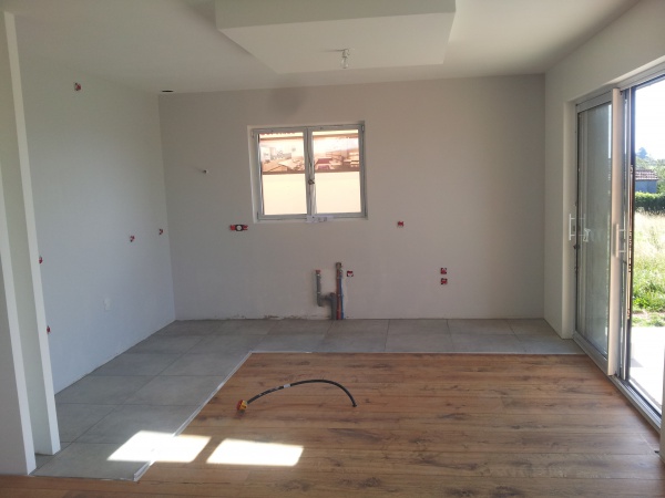 Carrelage et parquet dans la meme piece