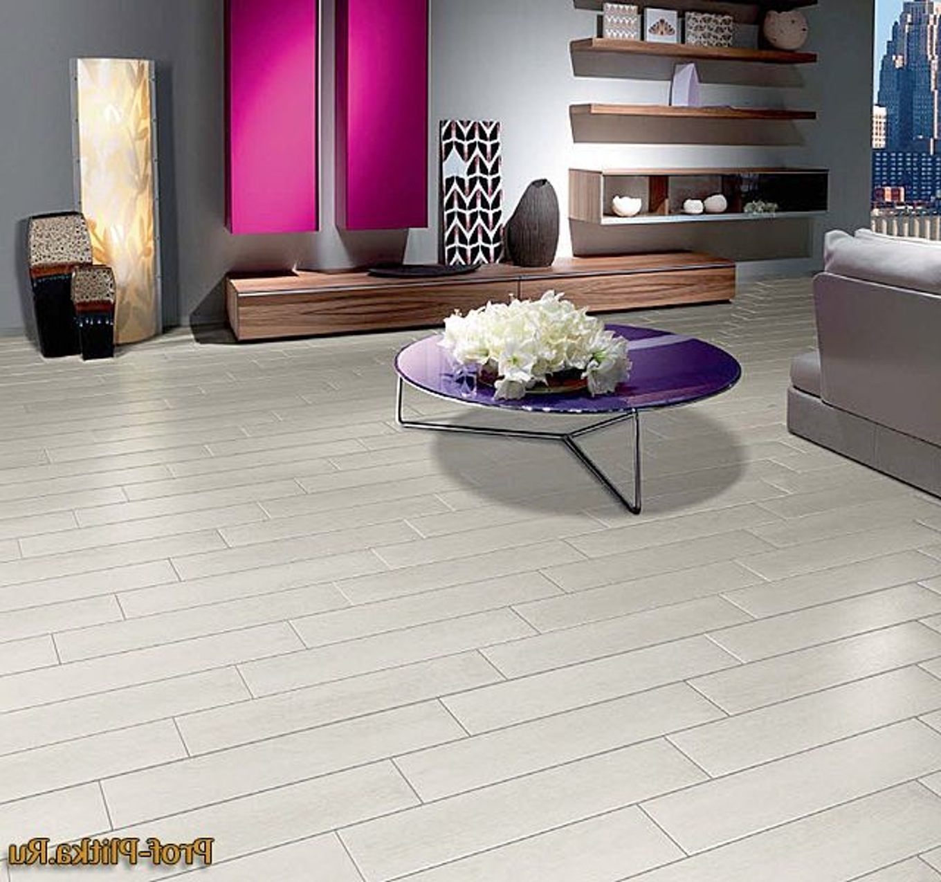 Carrelage imitation parquet salle de bain castorama