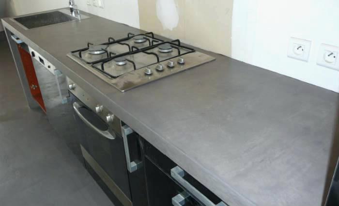 Peindre plan travail stratifié cuisine