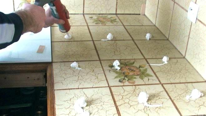 Plan travail cuisine carrelage