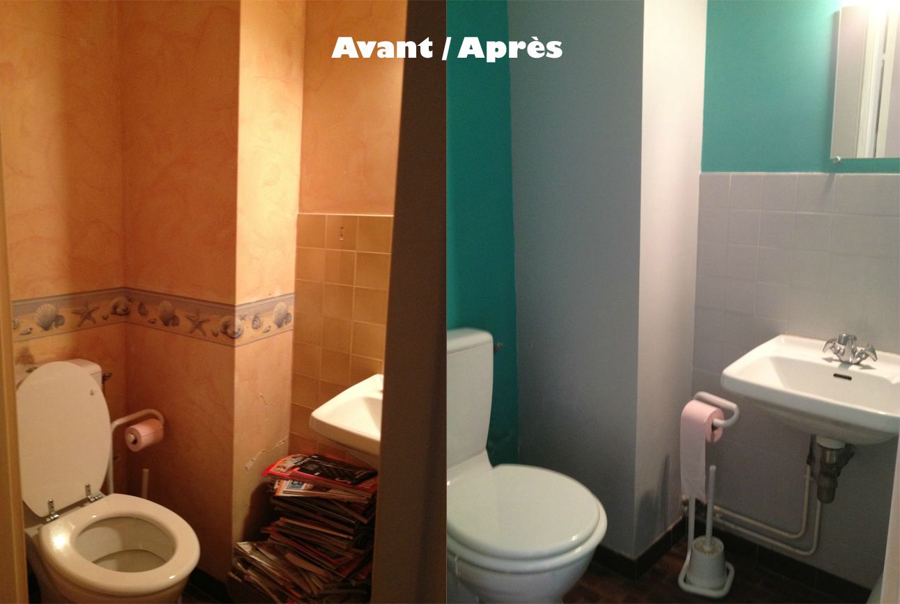 Recouvrir carrelage wc