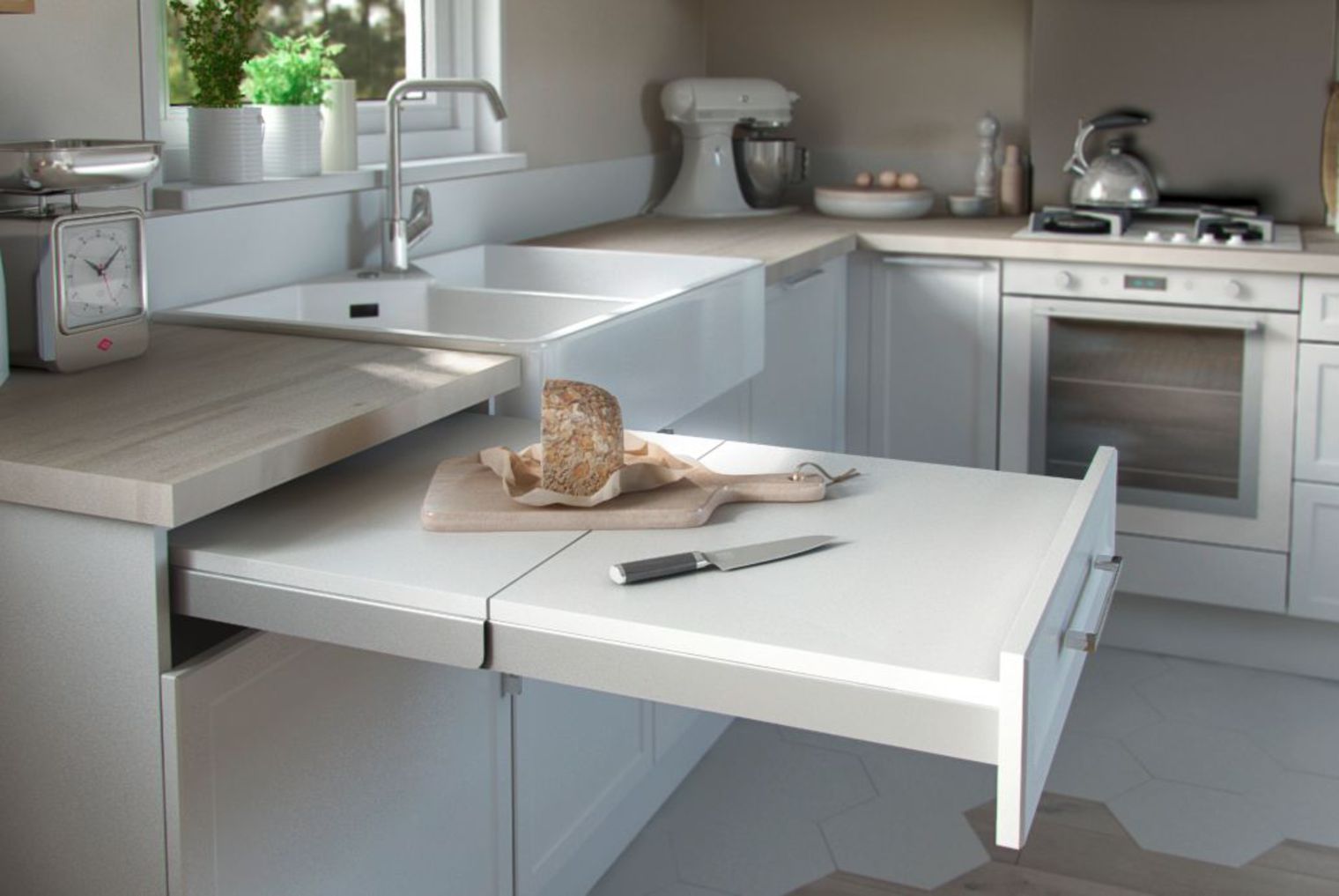 Plan de travail cuisine maison