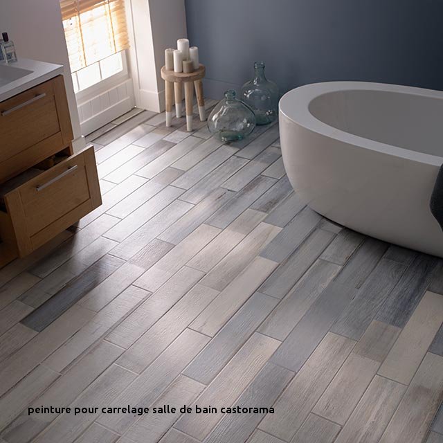 Castorama carrelage salle de bain bleu