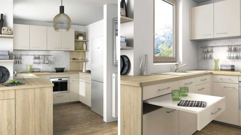 Plan de cuisine fonctionnelle