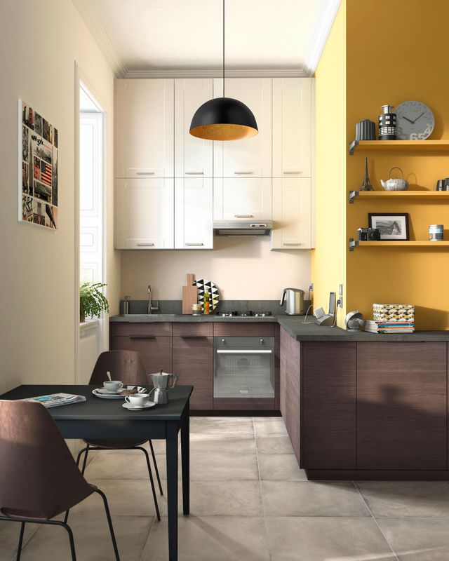 Model de petite cuisine équipé